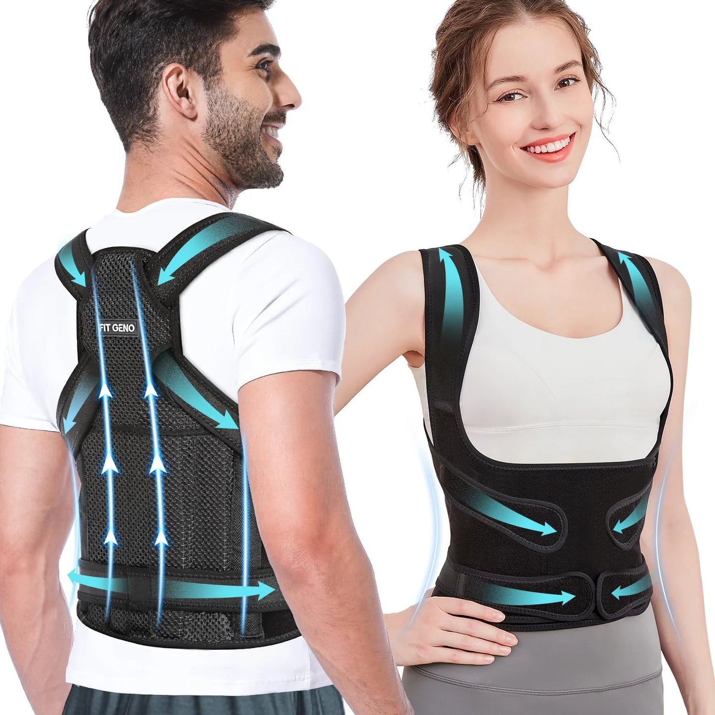 Back Posture Correction Belt for Neck pain, shoulder pain & spine corrector